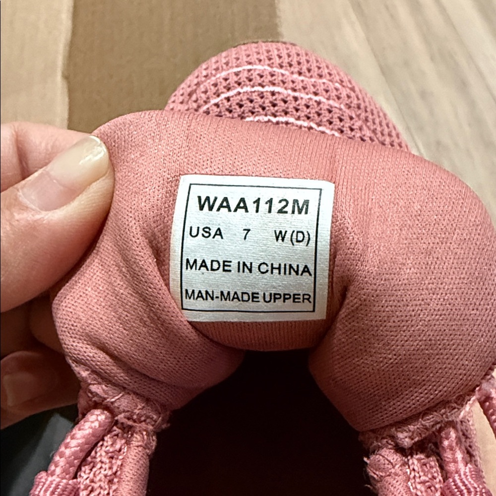 Propet Ortholite Women's Pink Mauve Athletic Sneakers - Picture 5 of 6